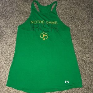 notre dame underarmer tank